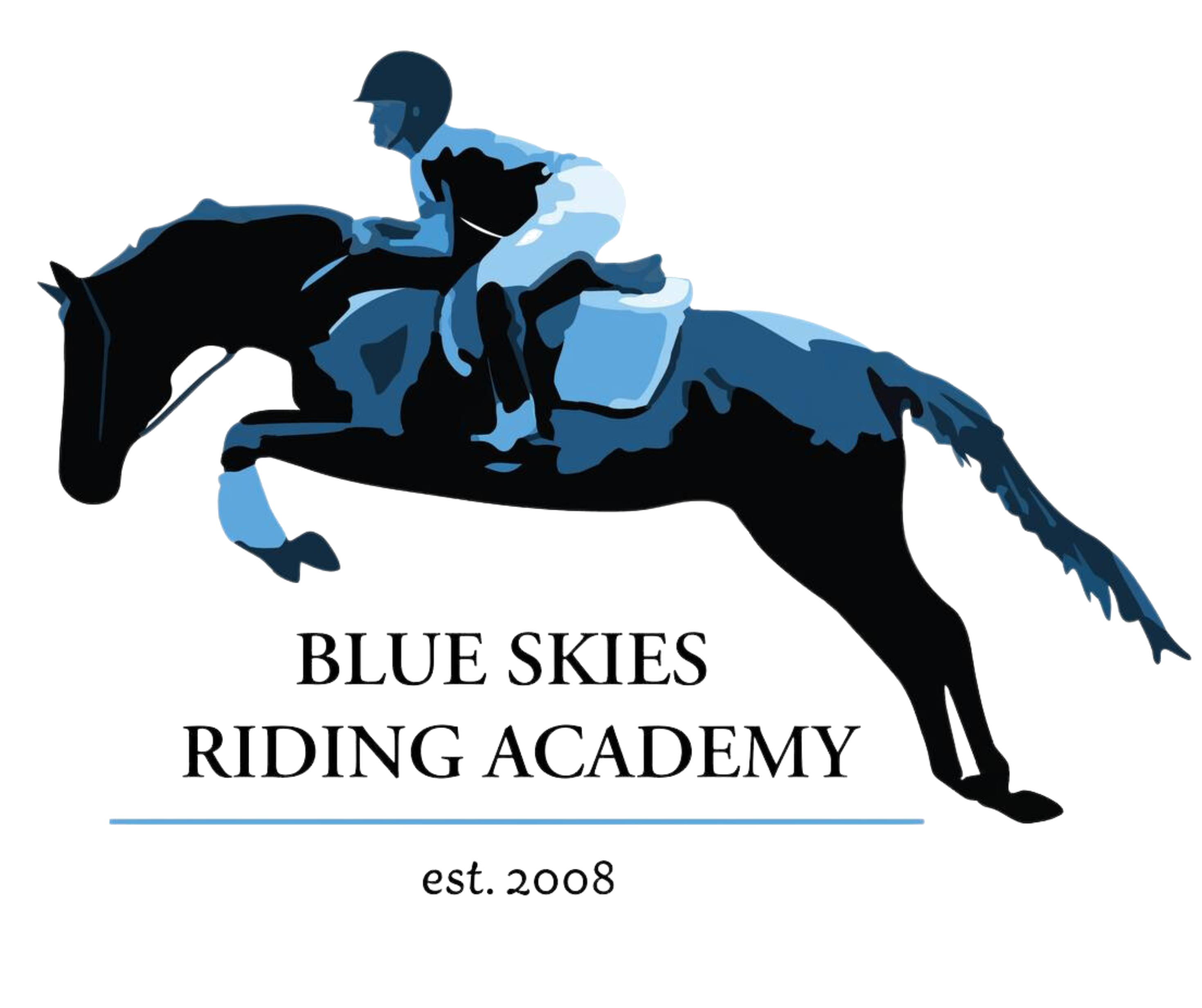 Blue Skies Riding Academy logo